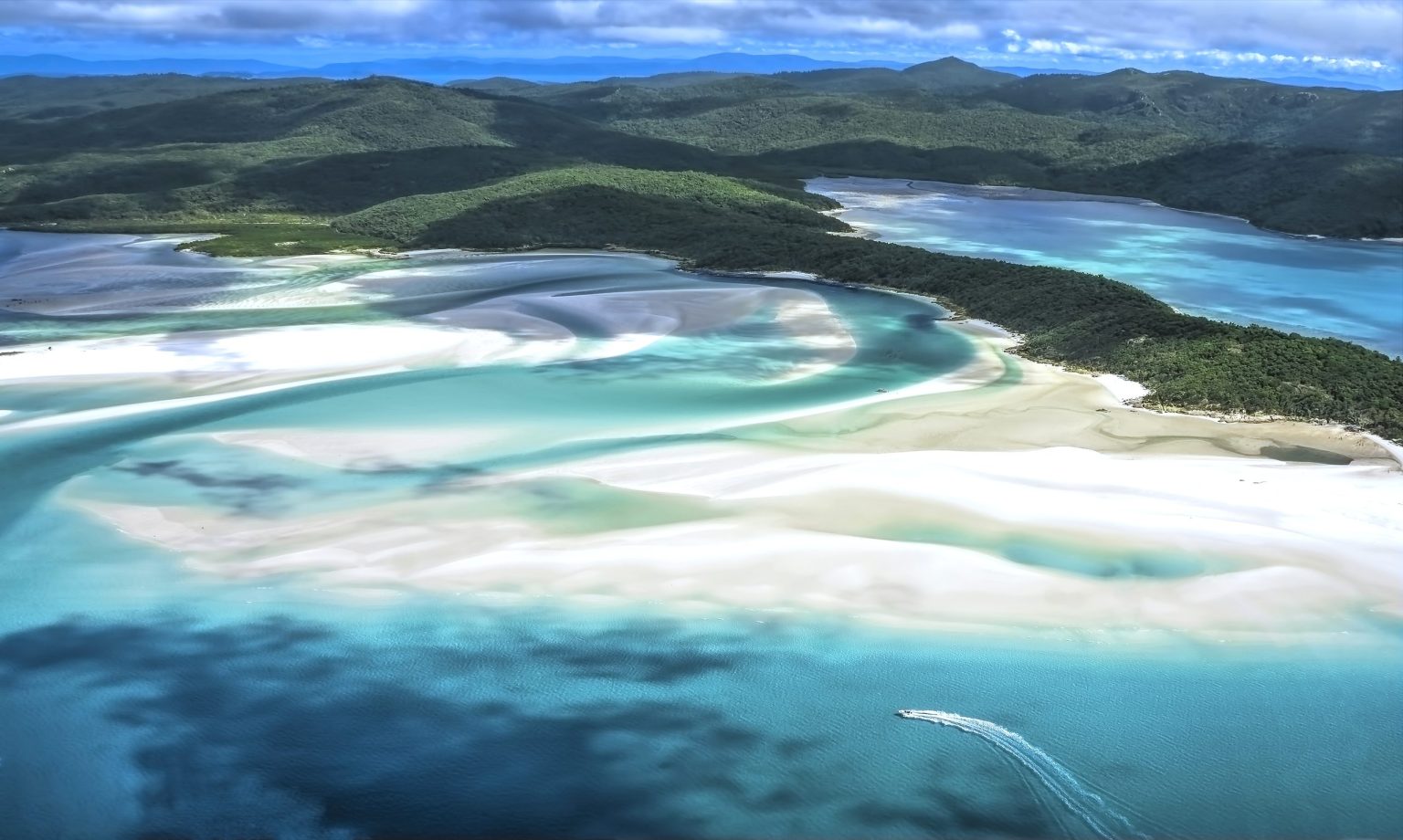 Whitehaven Beach on Whitsunday Island, Queensland
