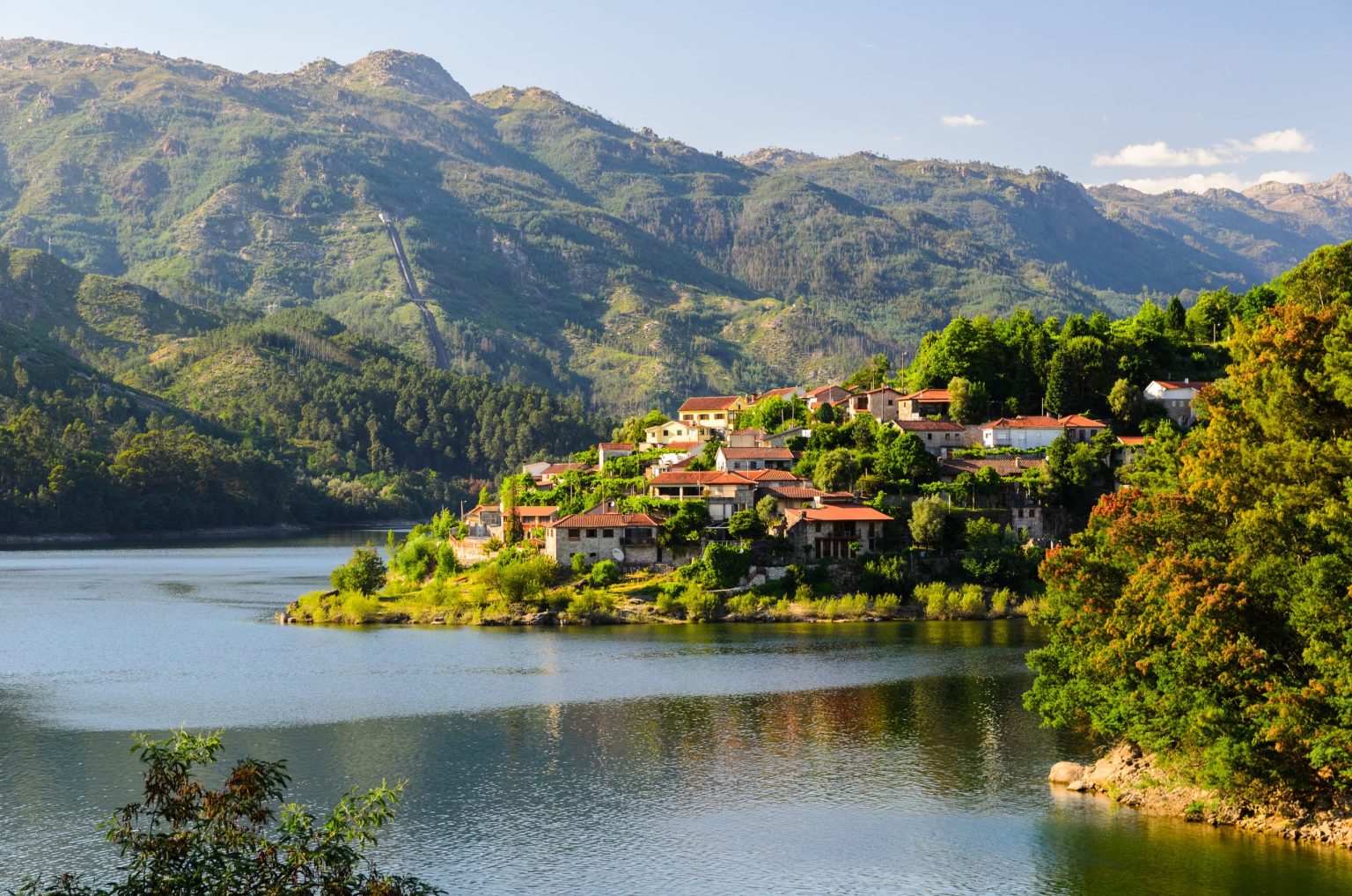 The Cávado river in Peneda-Gerês National Park