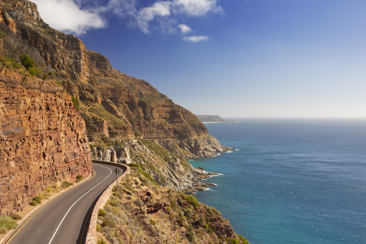 Chapman's Peak Drive on the Cape Peninsula