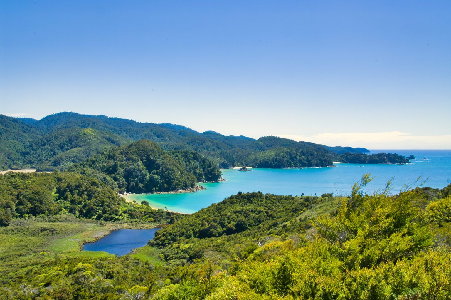 The Abel Tasman coast, South Island