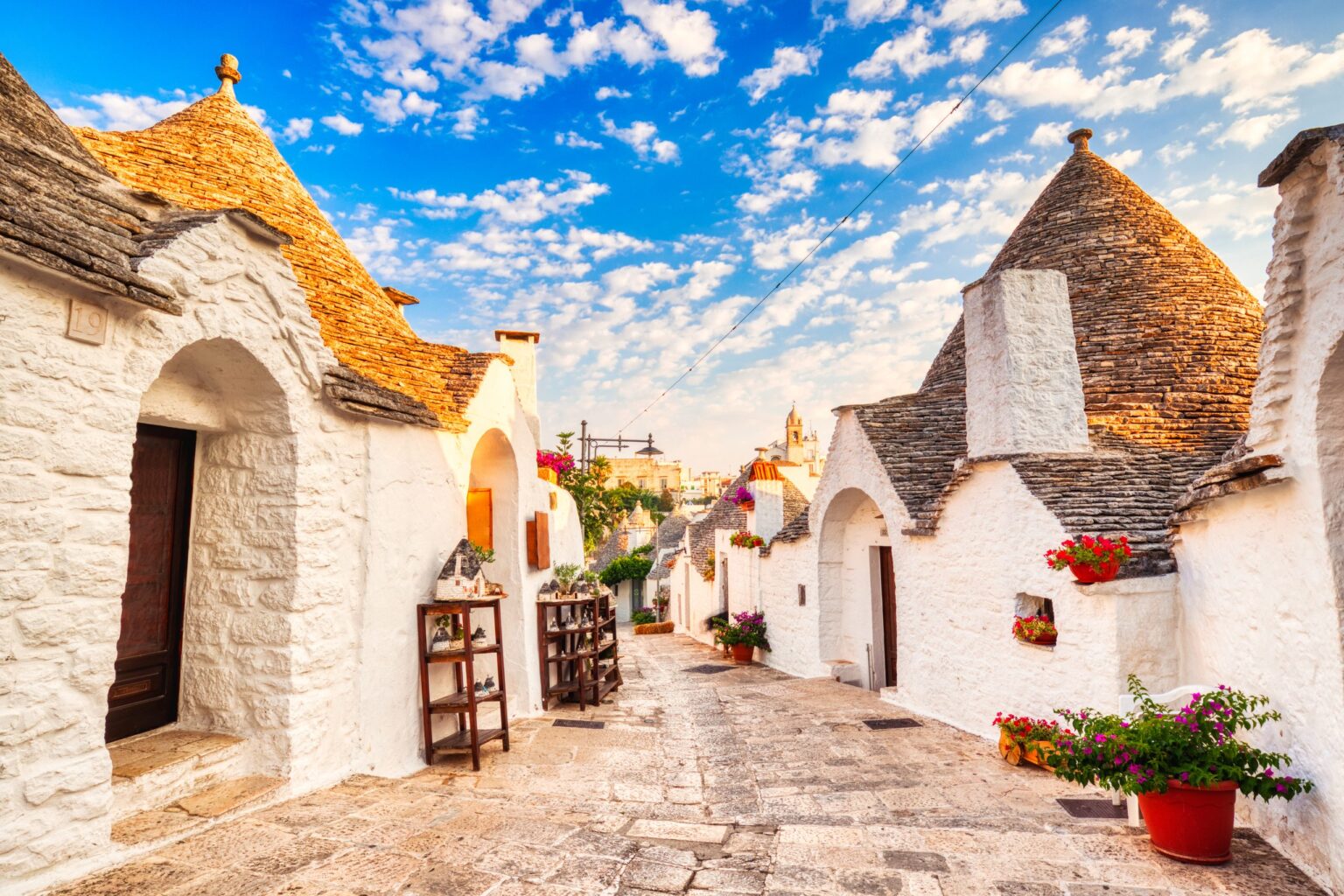 Trulli houses in Alberobello, Puglia
