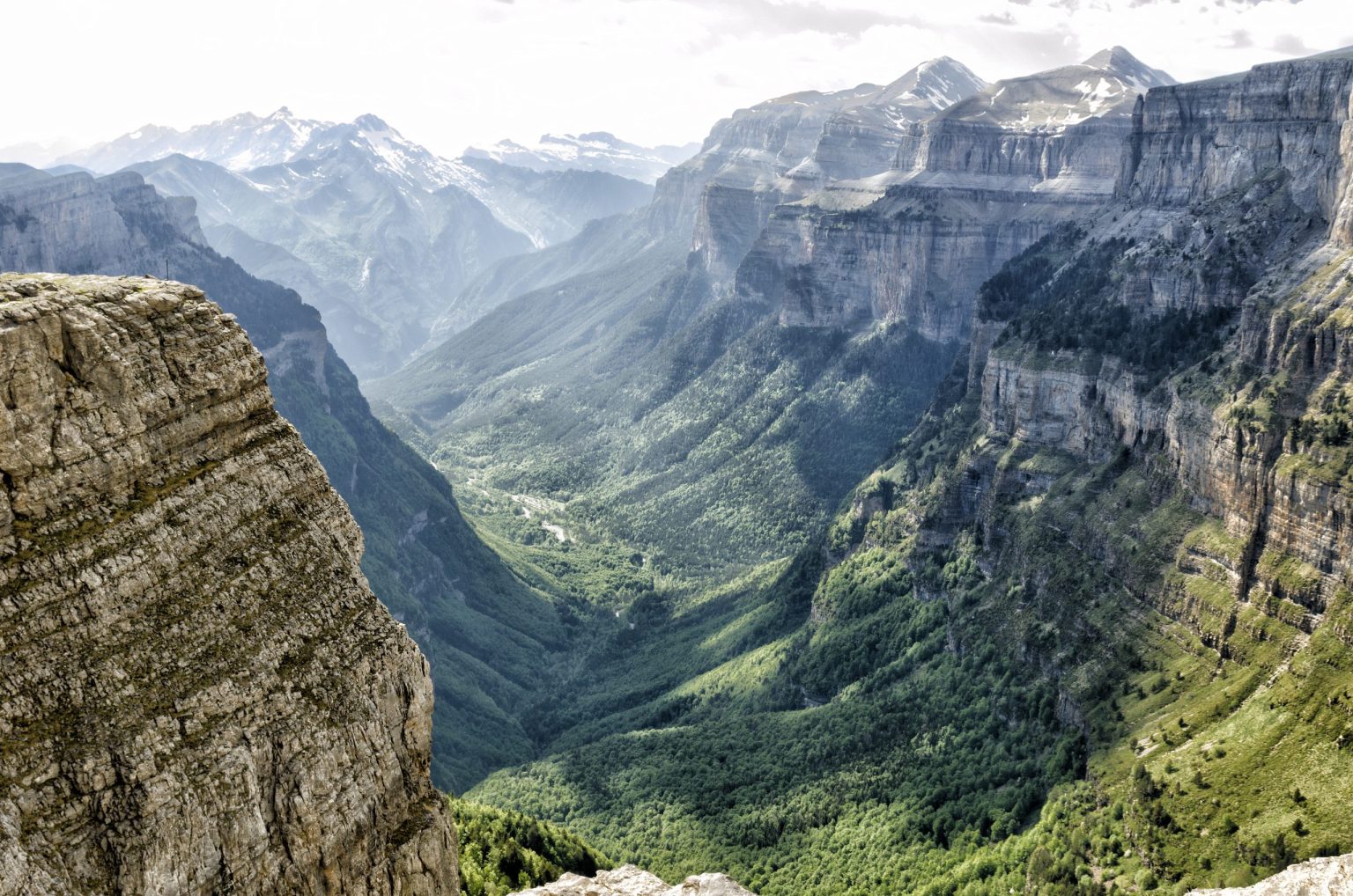 Ordesa Valley in the Aragonese Pyrenees