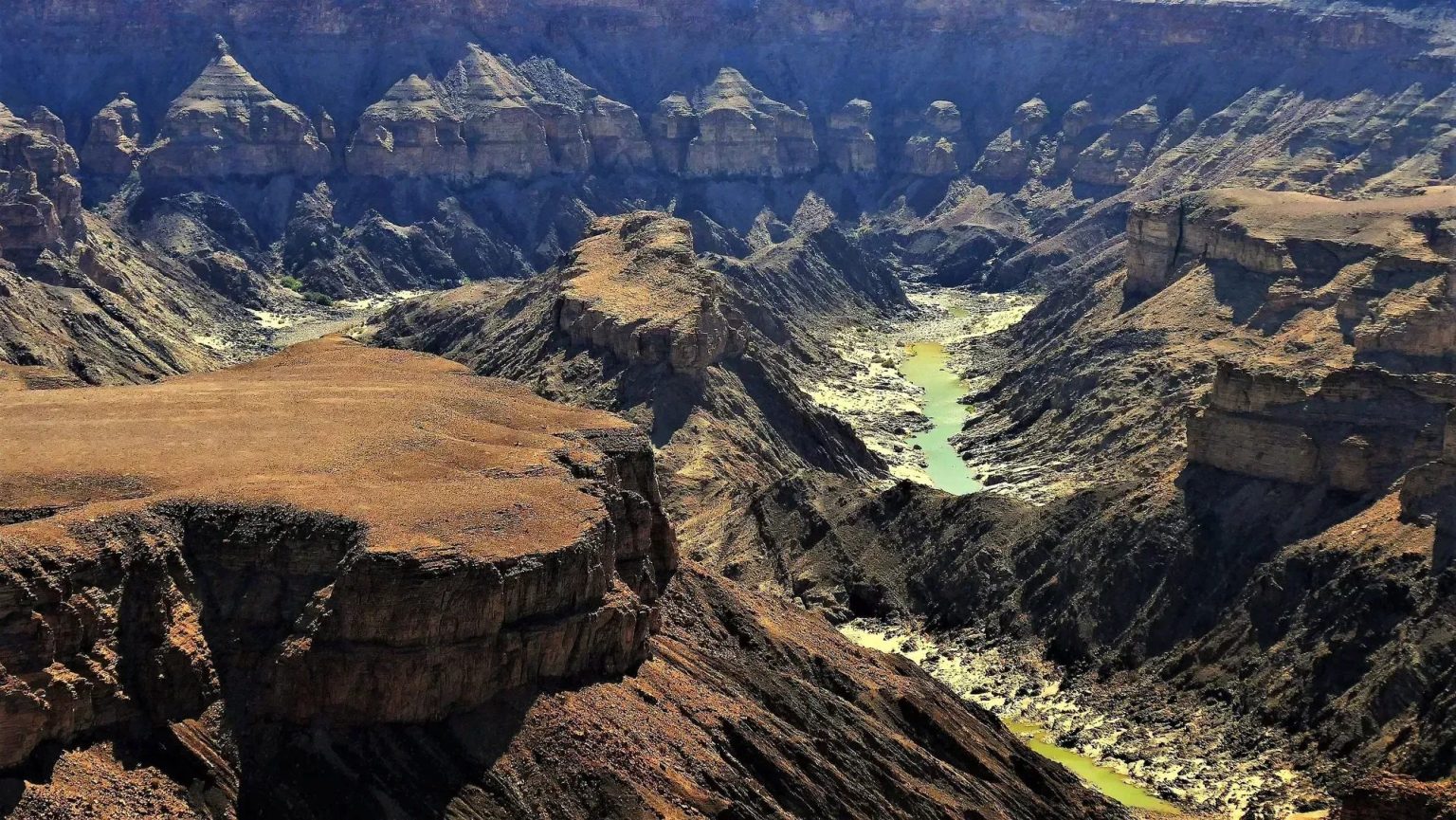 Fish River Canyon from the rim