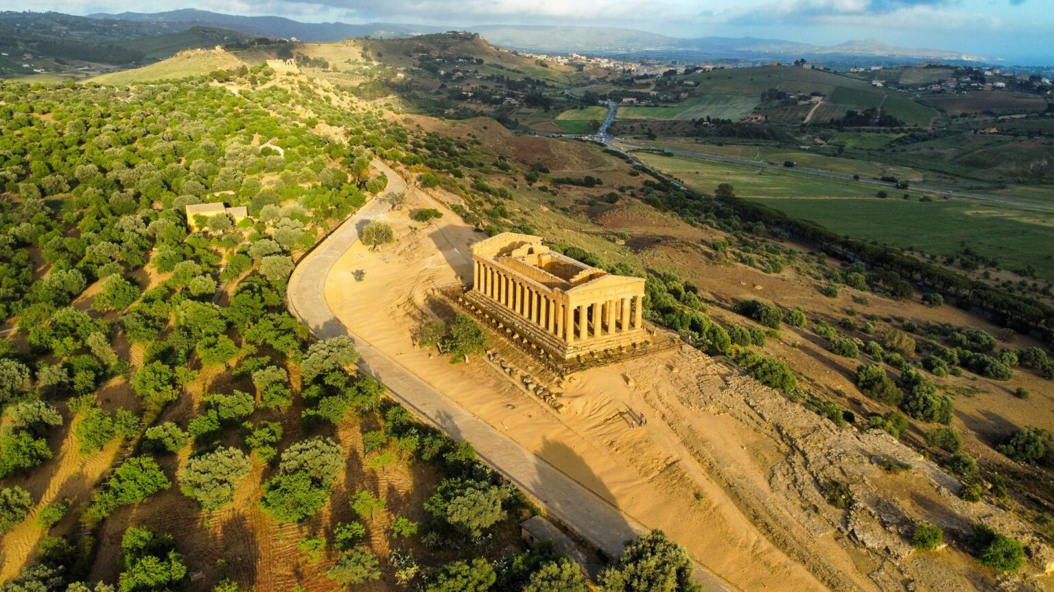 The Temple of Concordia, Valley of the Temples, Agrigento
